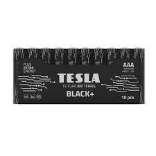 Tesla Bat AAA Black + Shrink Foil 10PCS