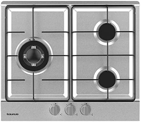 Plaque de gaz encastrable GI3EB INX 3F