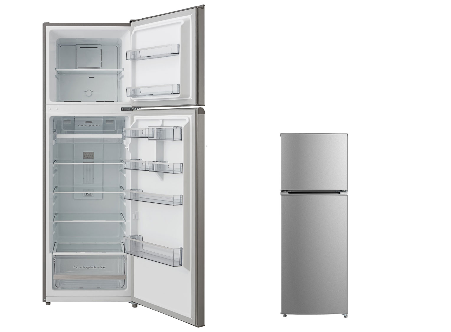 WILSON FRIGO DEUX PORTES 136L SILVER